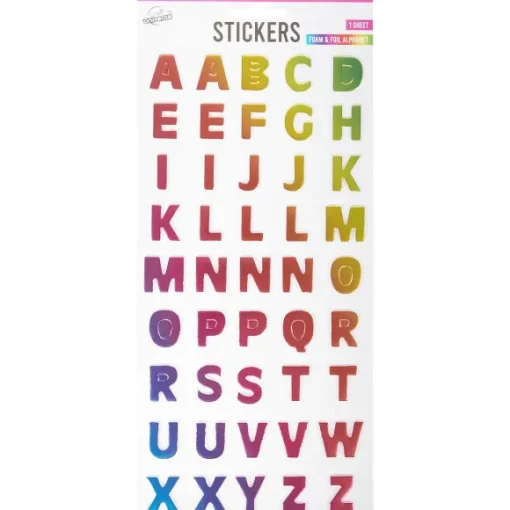 Alfabetstickers