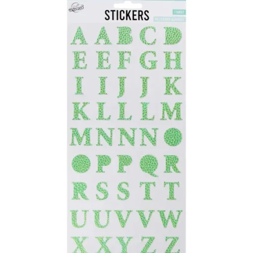 Alfabetstickers