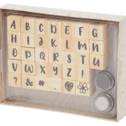 Avec Houten Stempelset