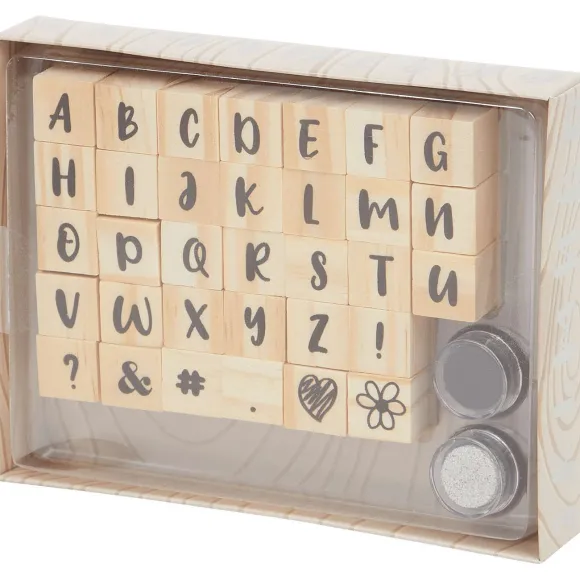 Avec Houten Stempelset