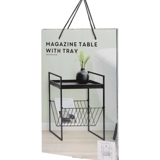 Bijzettafel Met Tijdschriftenrek