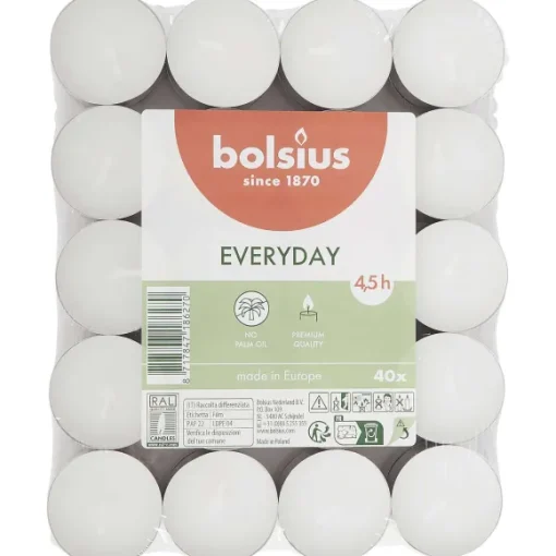 Bolsius Theelichten