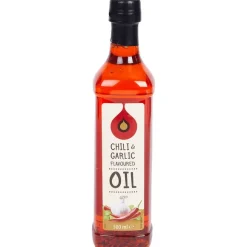 Chili-Knoflookolie