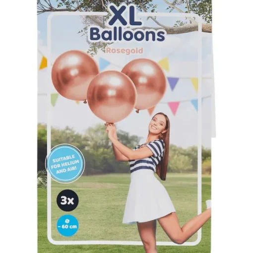 Chrome Ballonnen Xl