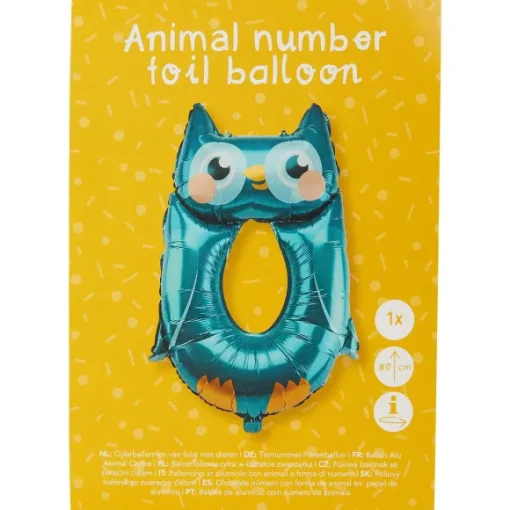 Cijferballon Dier