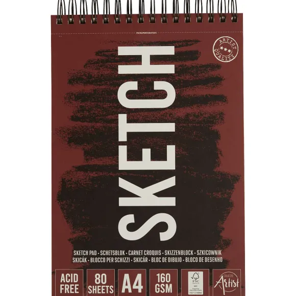 Creative Artist Schetsblok Met Spiraal