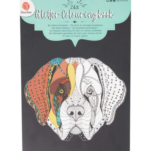 D Cotime Glitter Kleurboek