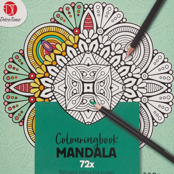 D Cotime Mandala Kleurboek Voor Volwassenen