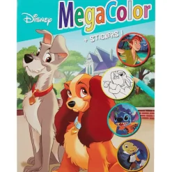 Disney Kleur- En Stickerboek
