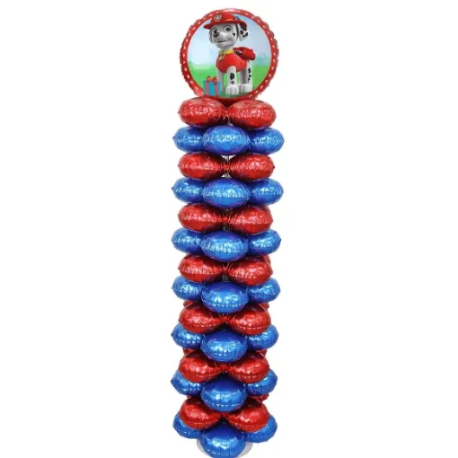 Folieballon Pilaar