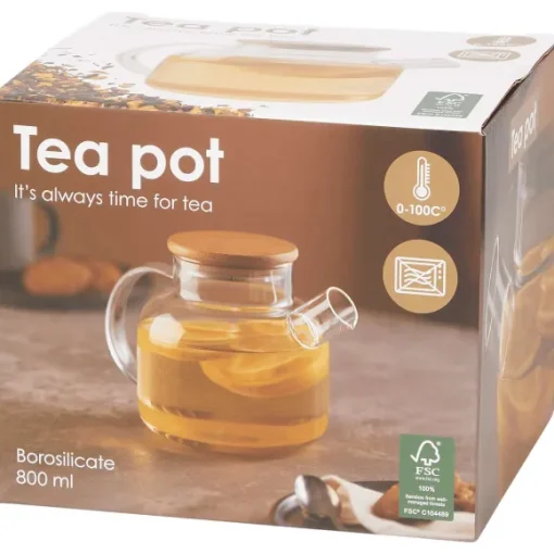 Glazen Theepot