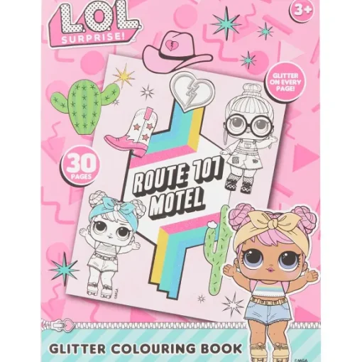 Glitterkleurboek
