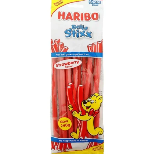 Haribo Balla Stixx Aardbei