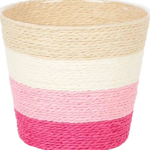 Home Accents Bloemenmand Met Strepen