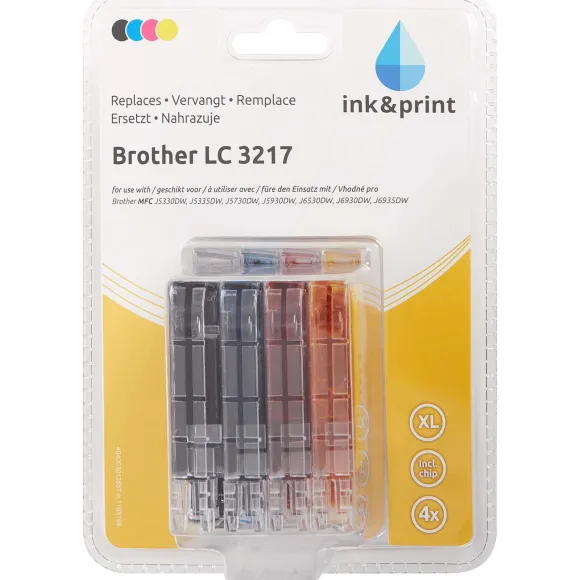 Ink & Print Inktcartridges Brother Lc 3217