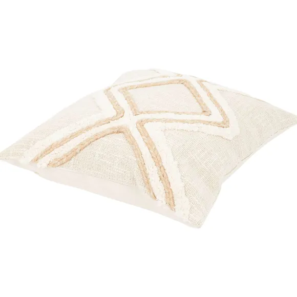 Jute Kussenhoes Met Patroon