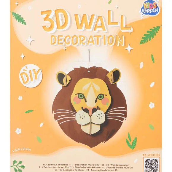 Kids Kingdom Maak Je Eigen 3D-Wanddecoratie