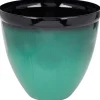 Kunststof Bloempot Met Glazuurlook