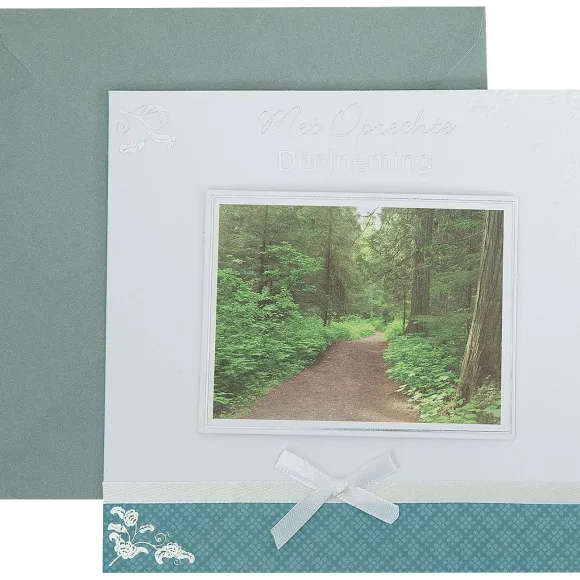 Luxe Condoleancekaart