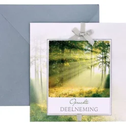 Luxe Condoleancekaart