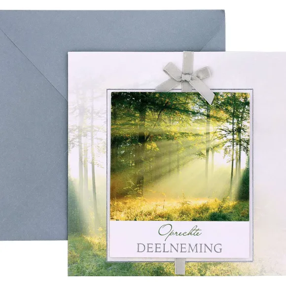 Luxe Condoleancekaart