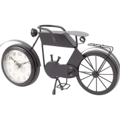 Motorfiets Met Klok