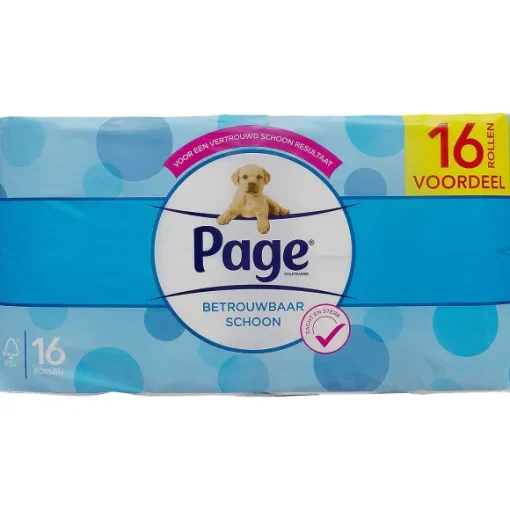 Page Toiletpapier Betrouwbaar Schoon