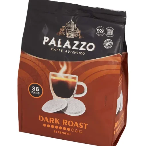 Palazzo Koffiepads Dark Roast