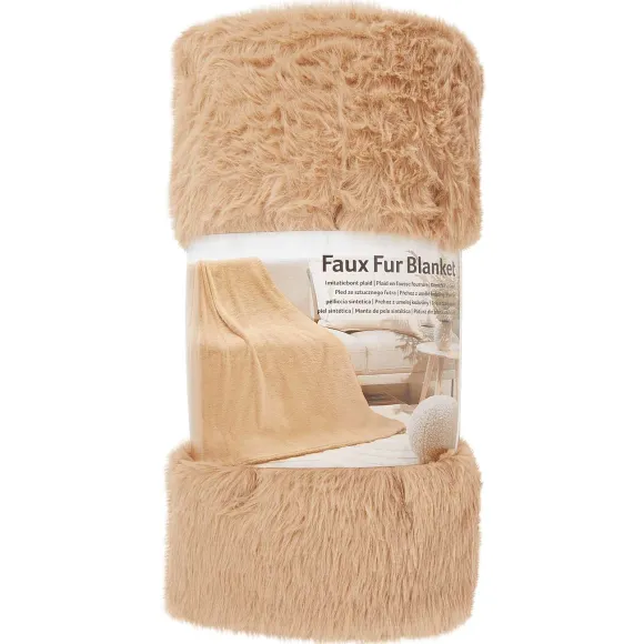 Plaid Van Imitatiebont