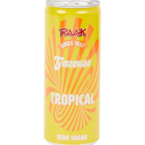 Raak Gazeuse Tropical Zero Sugar