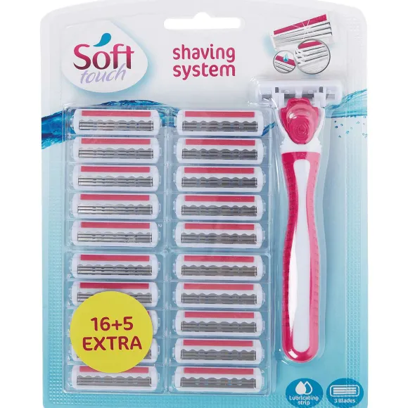 Soft Touch Scheermes Met Extra Mesjes