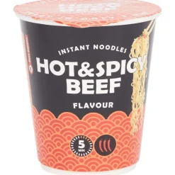 Tummie Time Noodles Hot & Spicy Beef
