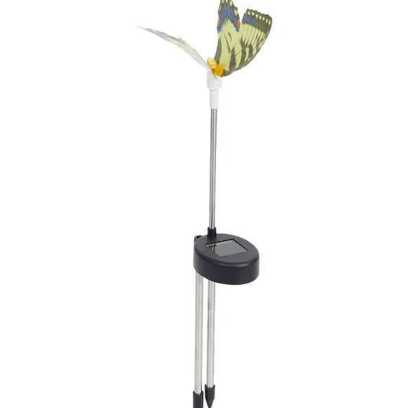 Vlinder Tuinsteker Met Solarverlichting