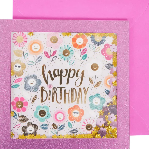 Wenskaart Met Confetti