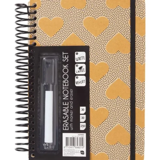 Whiteboard Notitieboek Met Uitwisbare Stift